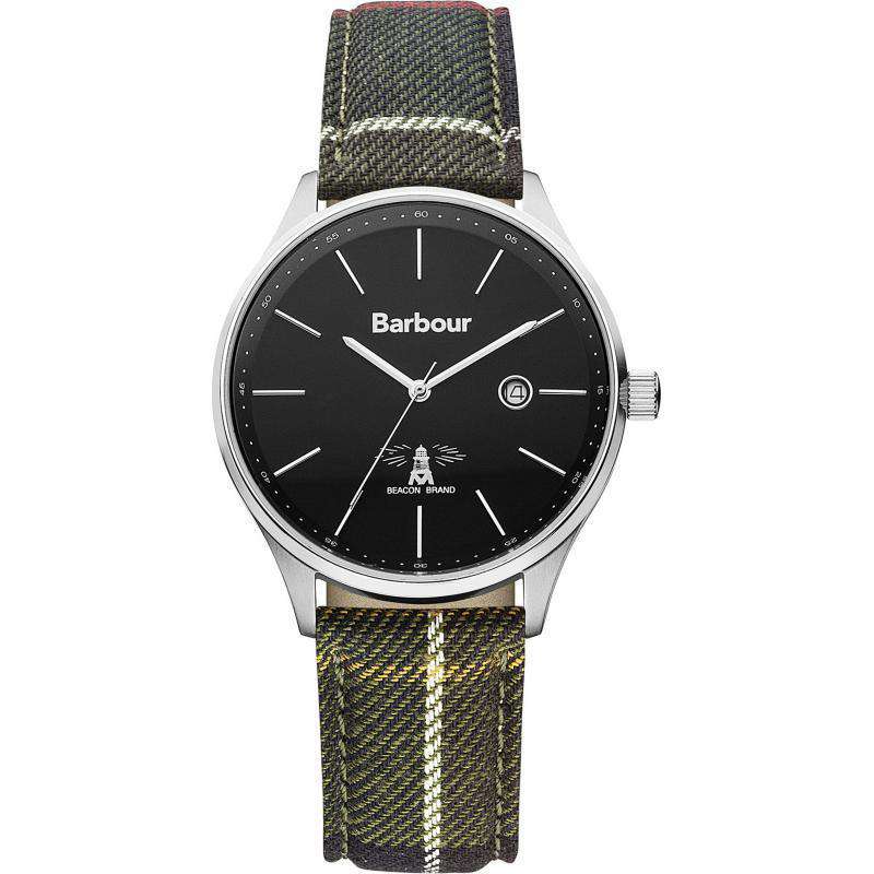 Men's Glysdale Watch in Tartan Fabric by Barbour - Country Club Prep