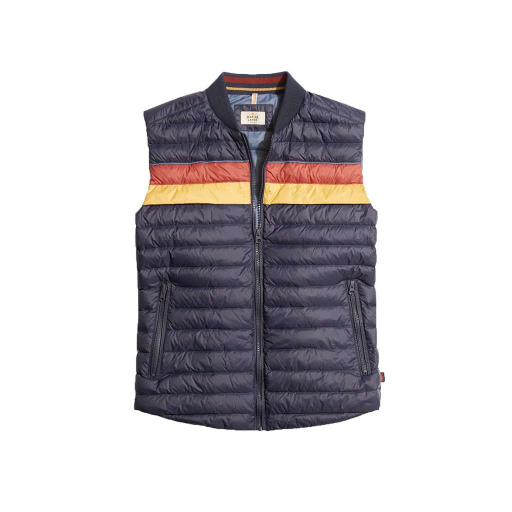 Taos Puffer Vest by Marine Layer - Country Club Prep