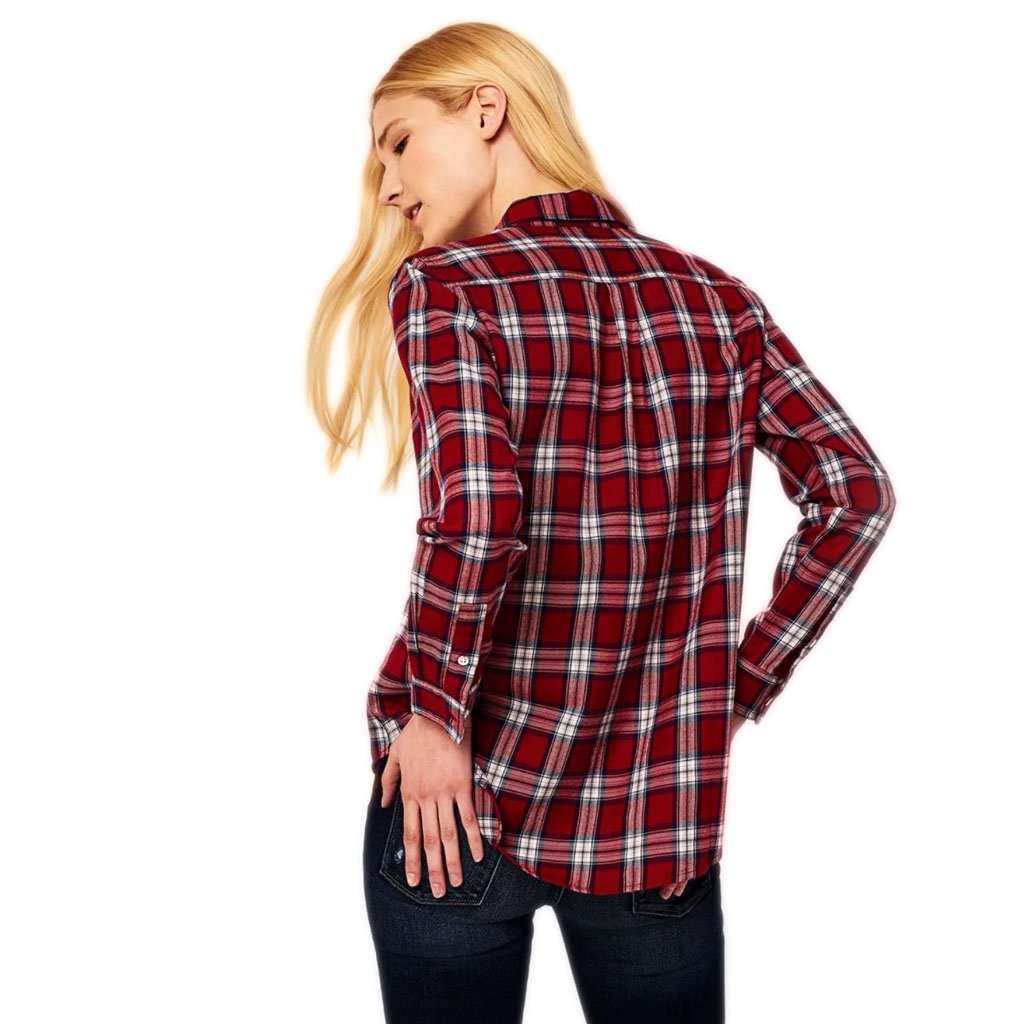 Mercer & Spring Flannel Top in Red Plaid by DL1961 | Free Shipping ...