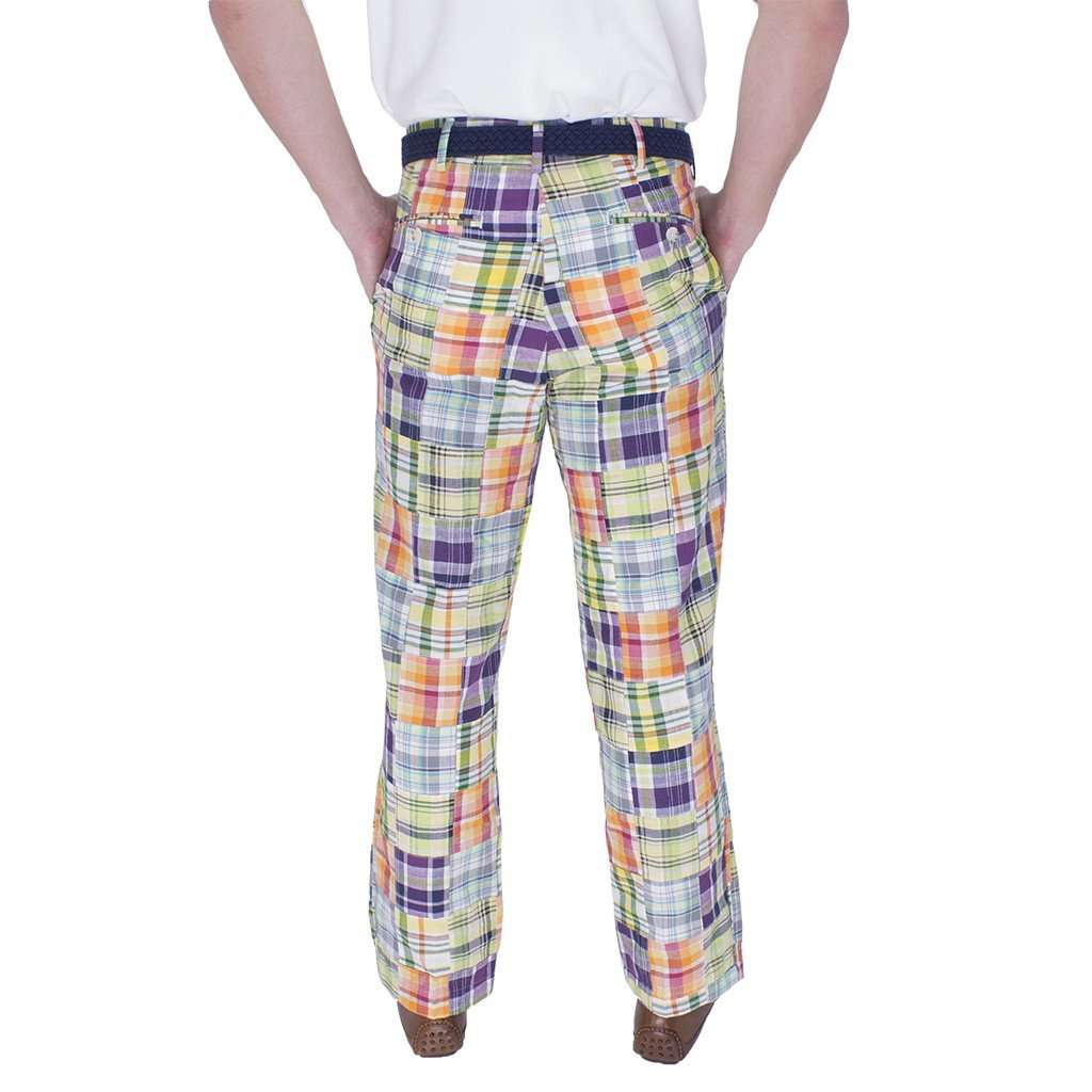 Country Club Prep Money Rider Madras Pants