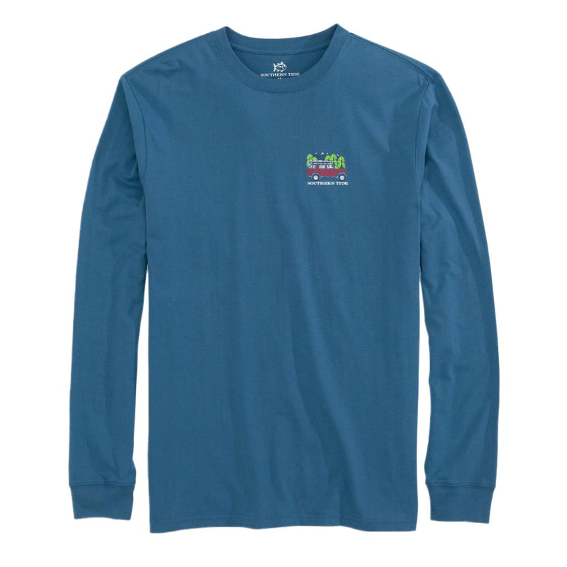 Mountain Truck Long Sleeve T-Shirt by Southern Tide - Country Club Prep