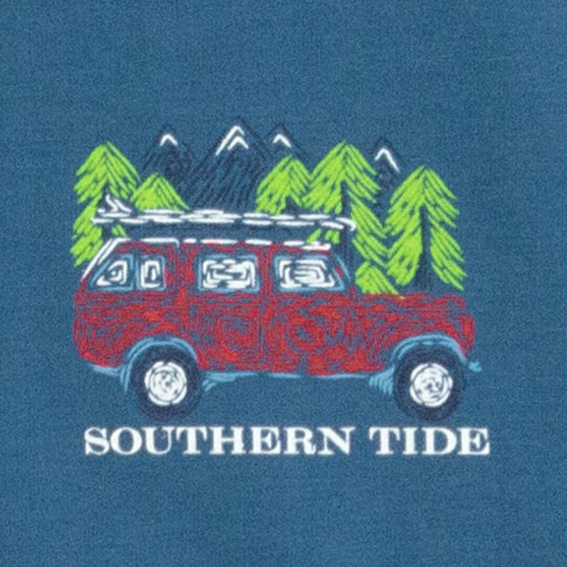 Mountain Truck Long Sleeve T-Shirt by Southern Tide - Country Club Prep