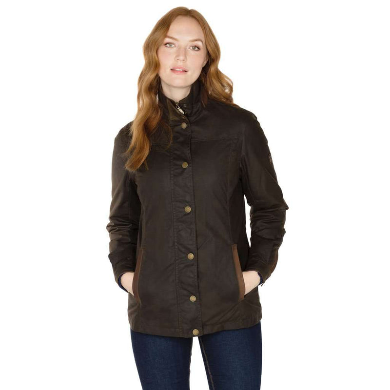 Women's Mountrath Waxed Cotton Jacket by Dubarry of Ireland - Country Club Prep