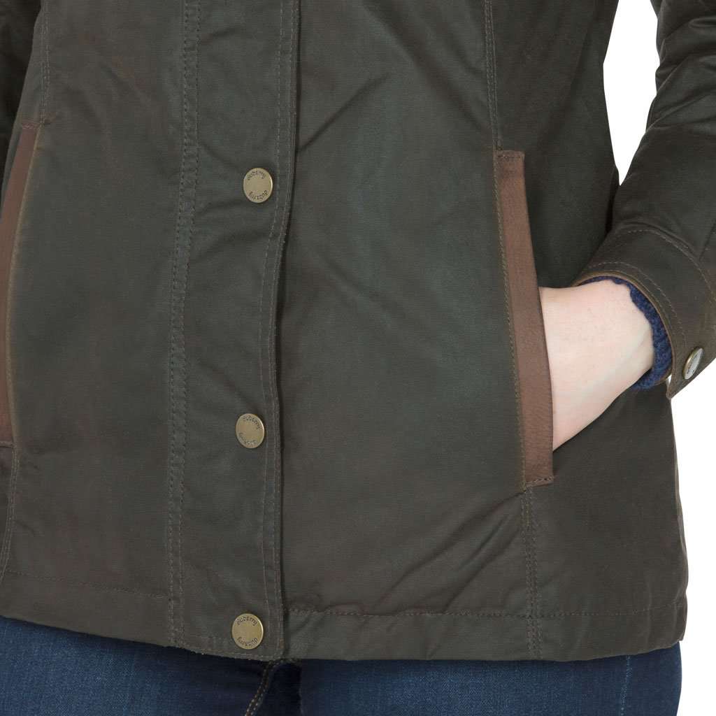 Women's Mountrath Waxed Cotton Jacket by Dubarry of Ireland - Country Club Prep