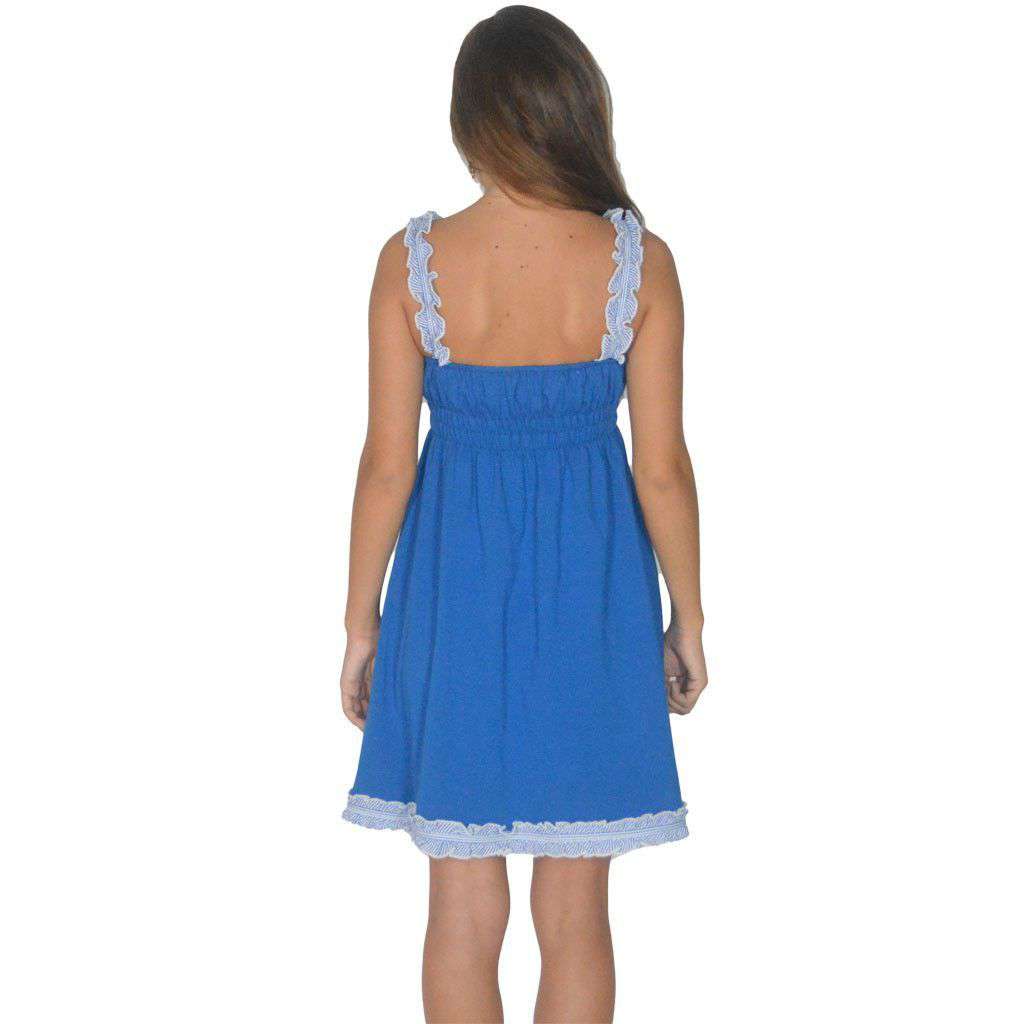 The Mackenzie Dress in Royal Blue by Lauren James - Country Club Prep