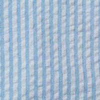 Harbor Pants Plain Blue Seersucker (32" inseam) by Castaway Clothing - Country Club Prep