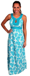 Maho Bay Dress in Turquoise by Southern Frock - Country Club Prep