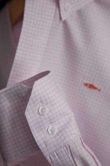 The Geneva Button-Down in Pink Check by Salmon Cove - Country Club Prep