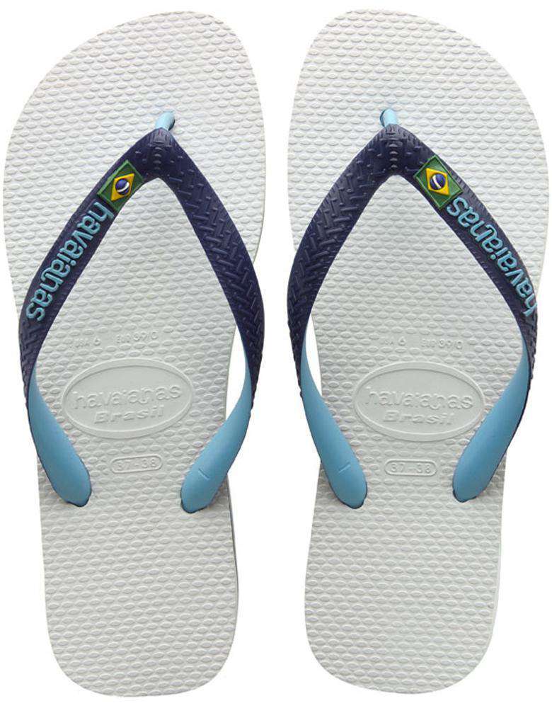 Men's Brazil Mix Sandals in White by Havaianas- OLD - Country Club Prep