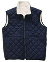 All Prep Reversible Vest in Cream by Southern Proper - Country Club Prep