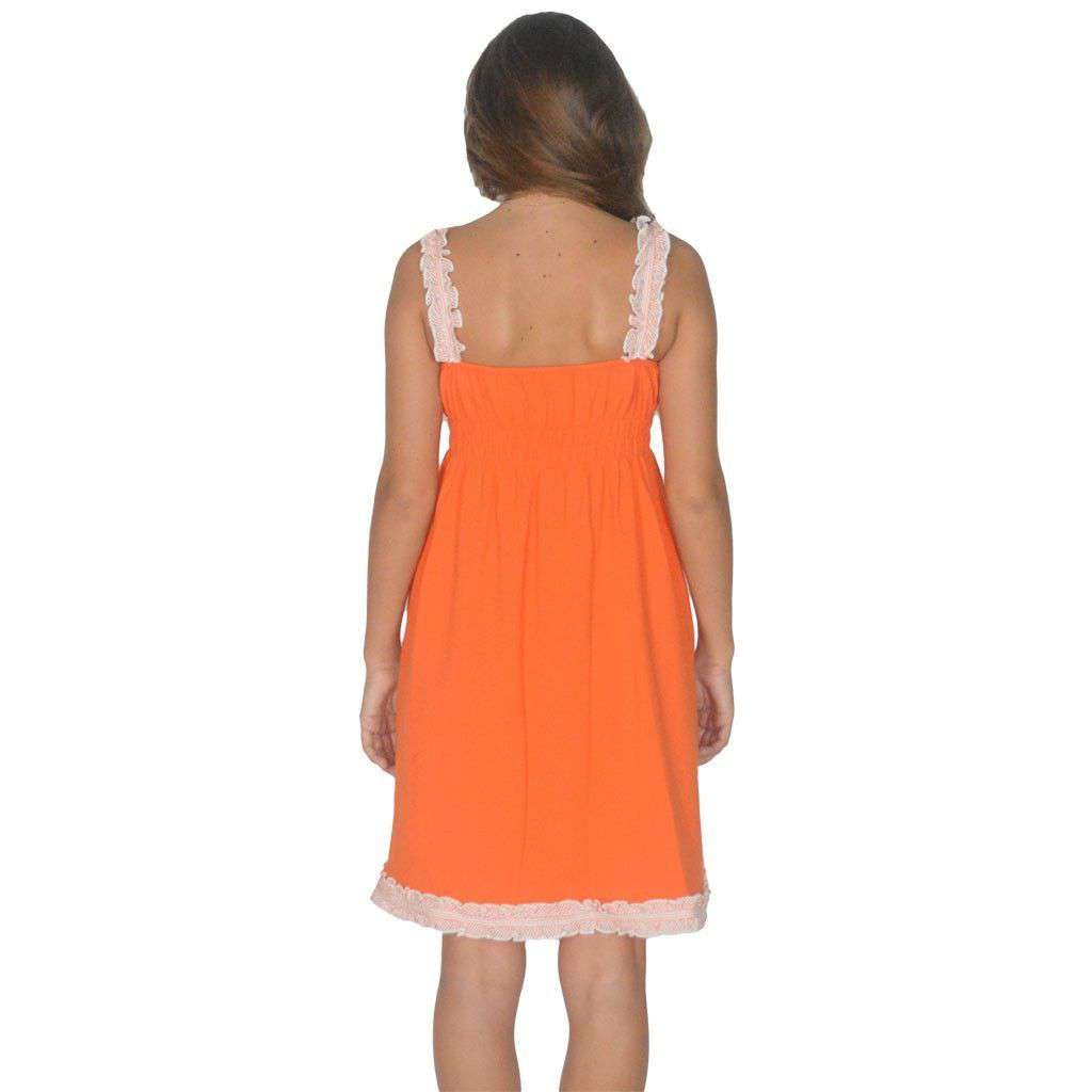 The Mackenzie Dress in Orange by Lauren James - Country Club Prep