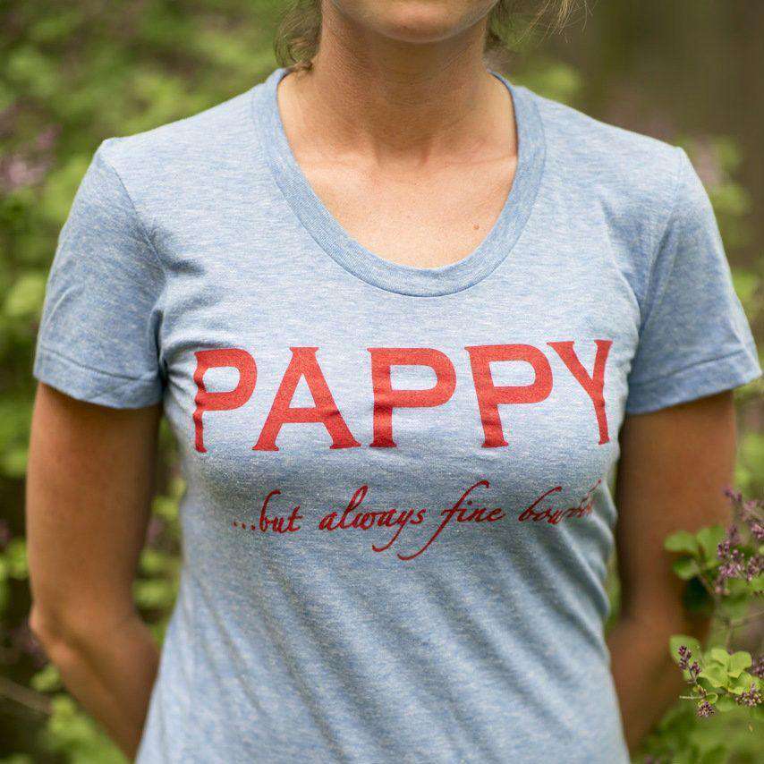 Pappy Tee in Blue by Pappy Van Winkle - Country Club Prep