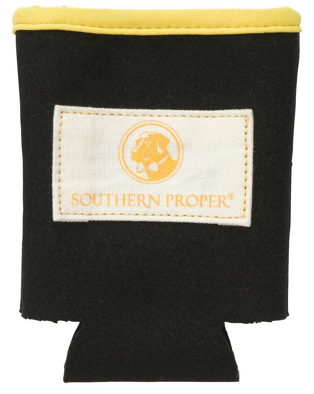 Beer Sweater Can Holder in Black by Southern Proper - Country Club Prep