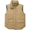 Varsity Vest in Khaki by Southern Proper - Country Club Prep