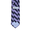 All American Stripe Neck Tie in Lavender and Navy by High Cotton - Country Club Prep