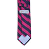All American Stripe Neck Tie in Pink and Navy by High Cotton - Country Club Prep
