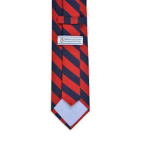 All American Stripe Neck Tie in Red and Navy by High Cotton - Country Club Prep