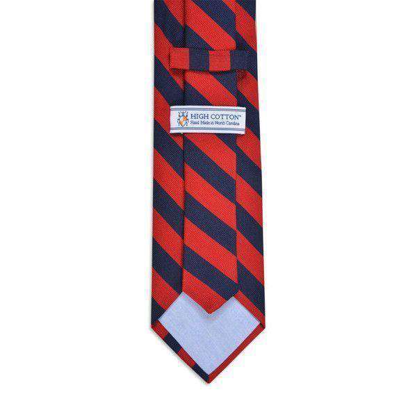 All American Stripe Neck Tie in Red and Navy by High Cotton - Country Club Prep