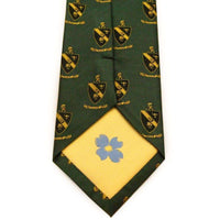 Alpha Gamma Rho Neck Tie in Hunter Green by Dogwood Black - Country Club Prep