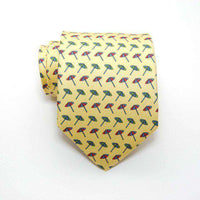 Beach Umbrella Tie in Yellow by Peter-Blair - Country Club Prep
