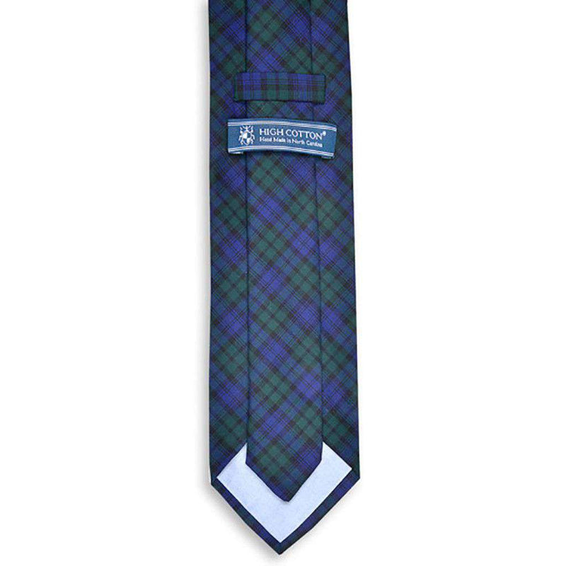 Black Watch Neck Tie by High Cotton - Country Club Prep