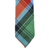 Bordeaux Wool Neck Tie in Red, Blue, & Green Plaid by Res Ipsa - Country Club Prep