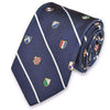 Club Master Neck Tie in Navy by High Cotton - Country Club Prep
