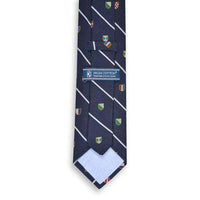 Club Master Neck Tie in Navy by High Cotton - Country Club Prep