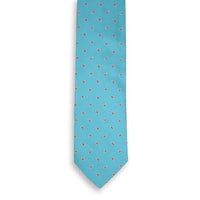 Cooper Neck Tie in Aqua by High Cotton - Country Club Prep