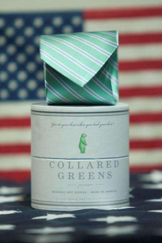 Curlin Tie in Teal by Collared Greens - Country Club Prep
