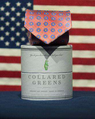 Dogwood Tie in Red by Collared Greens - Country Club Prep