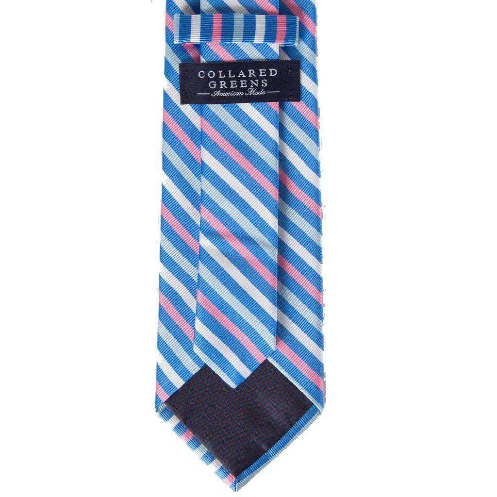 Eastwood Tie in Blue & Pink by Collared Greens - Country Club Prep