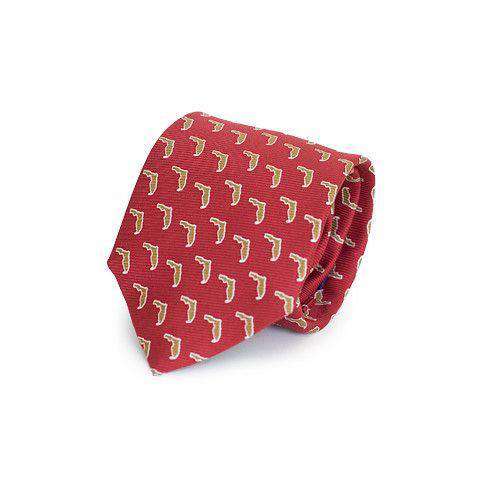 Florida State Gameday Tie in Garnet by State Traditions - Country Club Prep