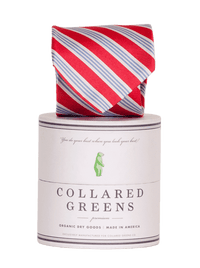 Homestead Tie in Red and Blue by Collared Greens - Country Club Prep