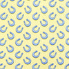 Horseshoe Heaven Neck Tie in Yellow by Bird Dog Bay - Country Club Prep