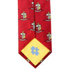 Kappa Alpha Psi Neck Tie in Crimson by Dogwood Black - Country Club Prep