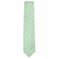 Lacrosse Sticks Seersucker Tie in Summer Green by Southern Tide - Country Club Prep