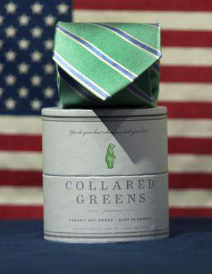 Laurel Tie in Teal by Collared Greens - Country Club Prep