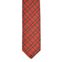 Macintosh Tartan Necktie in Red Plaid by High Cotton - Country Club Prep