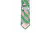Maybank Stripe Necktie in Kelly by High Cotton - Country Club Prep
