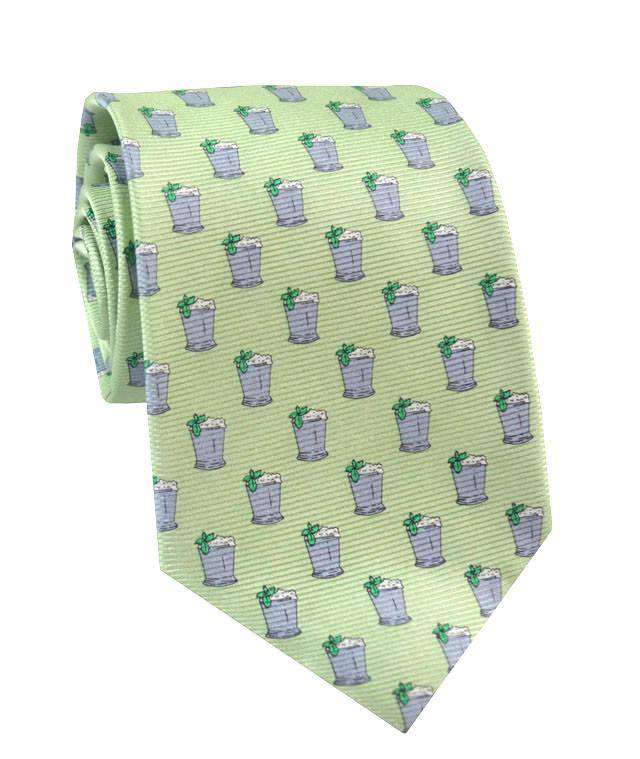 Mint Julep Tie in Green by Southern Proper - Country Club Prep