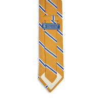 Noble Stripe Necktie in Gold by High Cotton - Country Club Prep