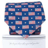Old Glory Tie in Navy by Collared Greens - Country Club Prep