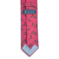 Pheasant Neck Tie in Rose by High Cotton - Country Club Prep
