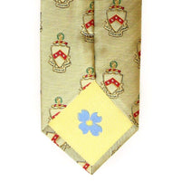 Phi Kappa Tau Neck Tie in Gold by Dogwood Black - Country Club Prep