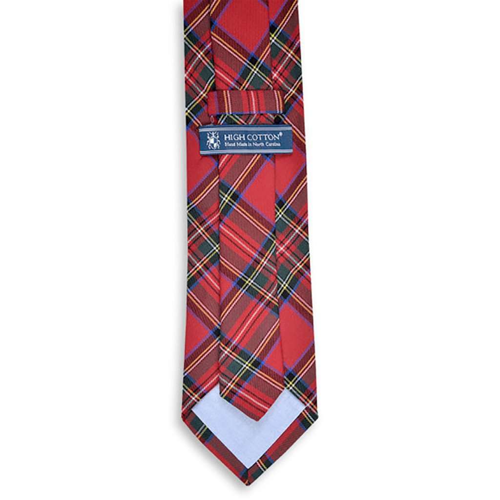 Royal Stewart Necktie by High Cotton - Country Club Prep