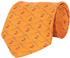 Shotgun Tie in Orange by Southern Proper - Country Club Prep