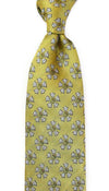 Sigma Nu Neck Tie in Gold by Dogwood Black - Country Club Prep