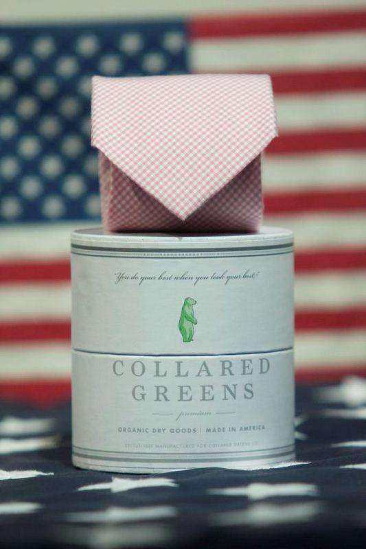 The Barbaro Tie in Pink by Collared Greens - Country Club Prep