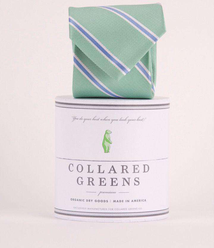 The James Tie in Teal by Collared Greens - Country Club Prep